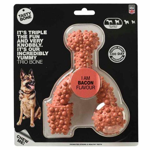 Tasty Bone Nylon Trio Bone For Dogs