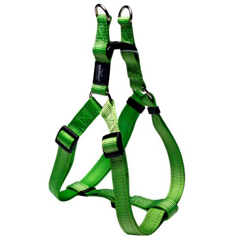 Rogz Classic Step-In Harness Lime Xlge