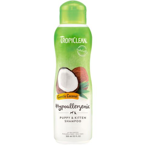 TropiClean Shampoo Gentle Coconut Hypoallergenic 355mL