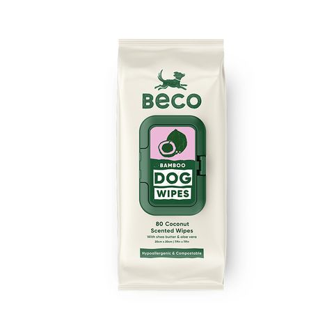 Beco Bamboo Wipes Coconut Scented 80pk