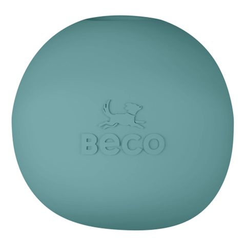 Beco Rubber Wobble Ball Fetch Toy Blue