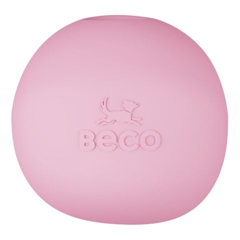 Beco Rubber Wobble Ball Fetch Toy Pink