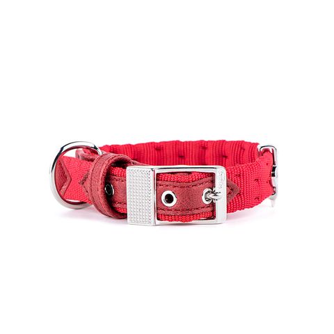 My Family Milano Nylon Collar Red Med