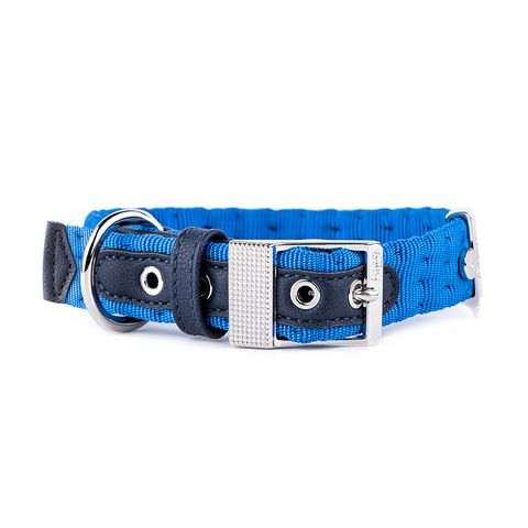 My Family Milano Nylon Collar Blue Med/Lge