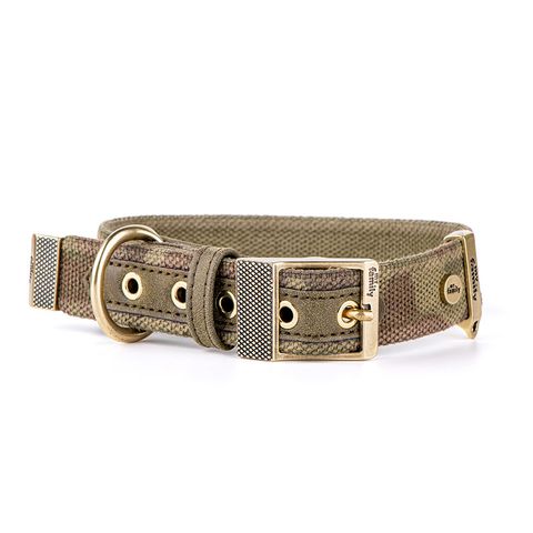 My Family West Point Nylon Collar Green Lge/Xlge
