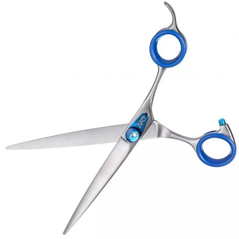 Groom Professional Blue Quartz Straight Scissors