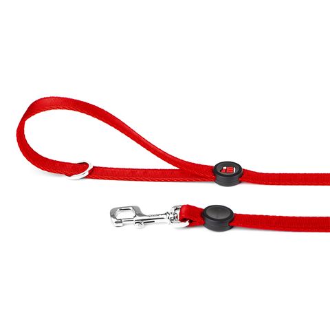 My Family Memo Pet Tape Leash Red (22mm wide 110cm long)