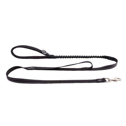 Rogz Classic Bungee Lead Black Med