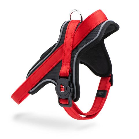 My Family Memo Pet Harness Red Xsml