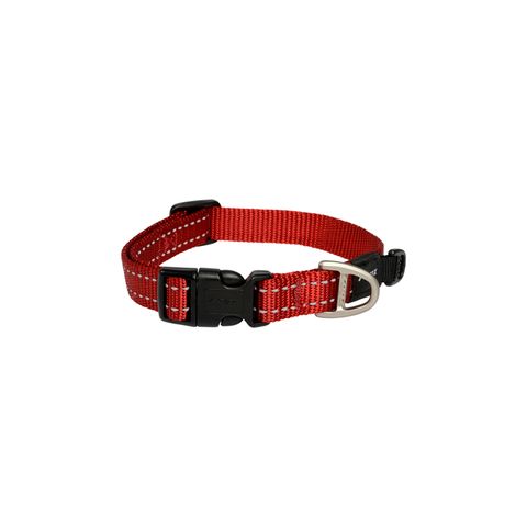 Rogz Classic Collar Red Med