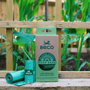 BECO UNSCENTED POOP BAGS
