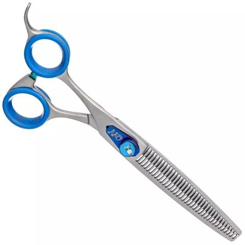 Groom Professional Blue Quartz Left Blender Scissors