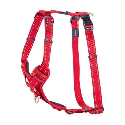 Rogz Control Harness Red Xlge