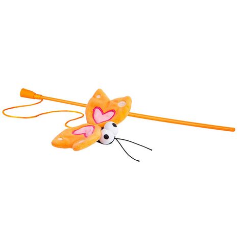 Rogz Catnip Wand Teaser Butterfly