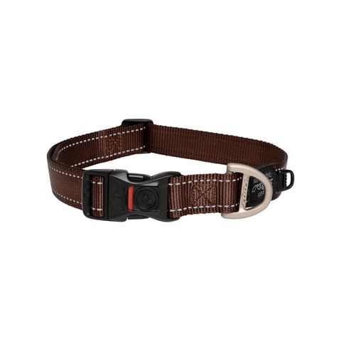 Rogz Classic Collar Brown XLge