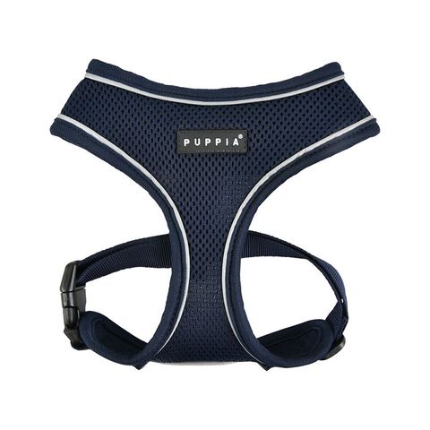 Puppia Soft Harness Pro Navy Med