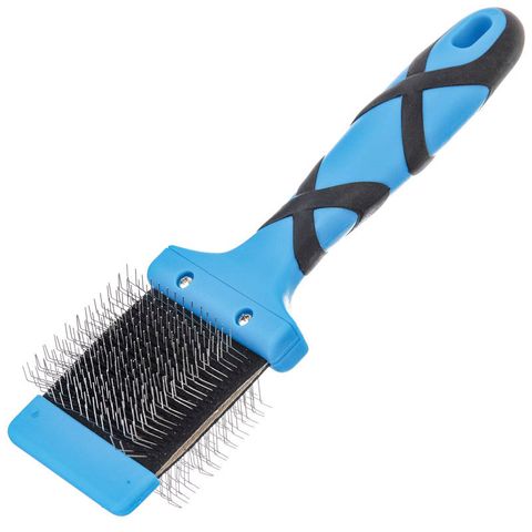 Groom Professional Double Sided Flexible Slicker Brush Soft For Dogs