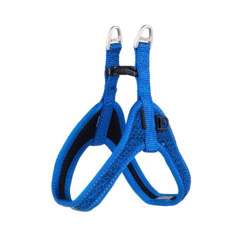 Rogz Specialty Fast Fit Harness Blue Sml