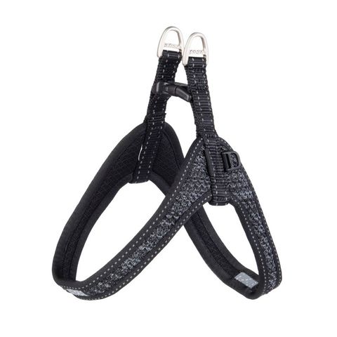 Rogz Specialty Fast Fit Harness Black Sml/Med