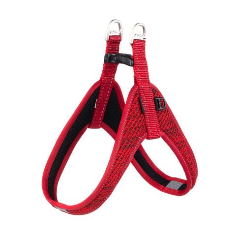 Rogz Specialty Fast Fit Harness Red Med