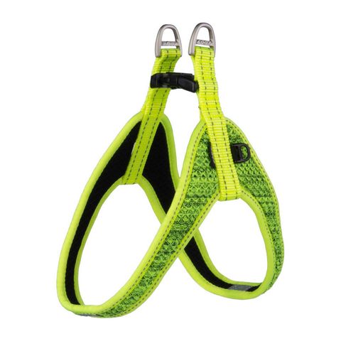Rogz Specialty Fast Fit Harness Dayglo Yellow Med