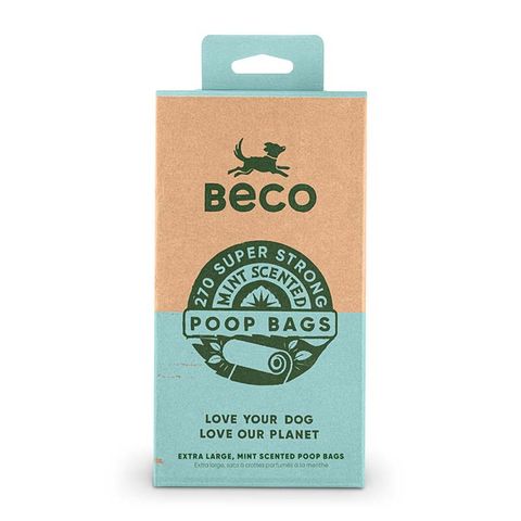 Beco Poop Bags Mint Scented 270pk