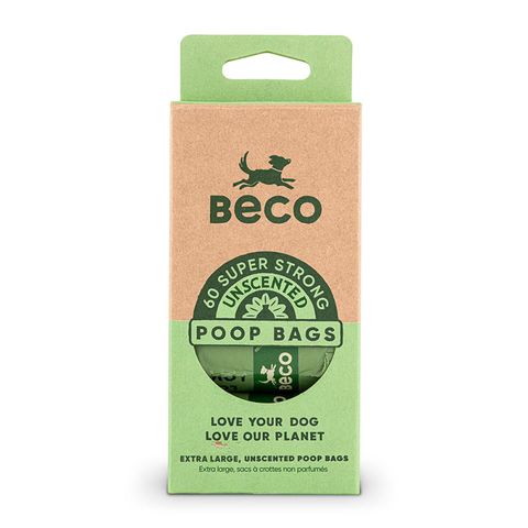 Beco Poop Bags Unscented 60pk