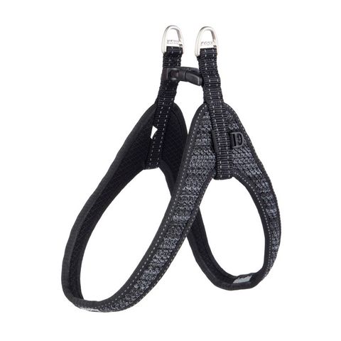 Rogz Specialty Fast Fit Harness Black Med/Lge