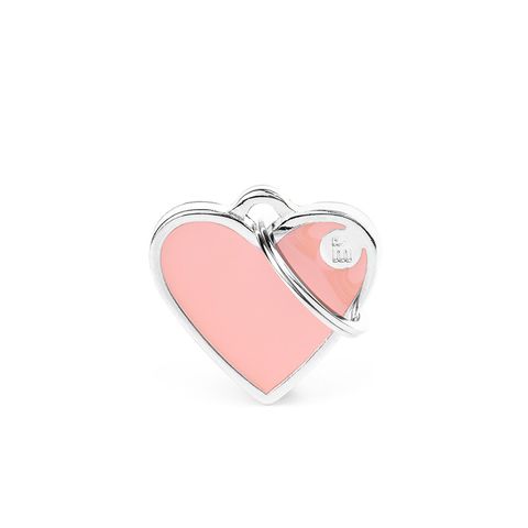 My Family Basic Handmade Heart Pastel Pink Sml