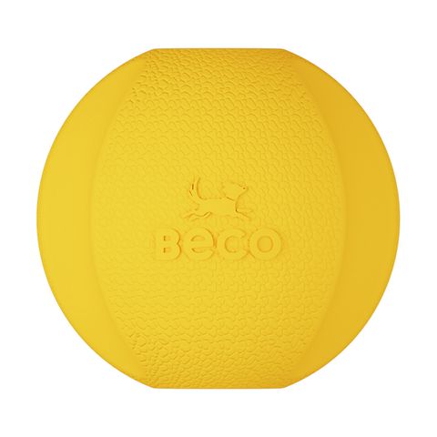 Beco Fetch Ball Dog Toy Yellow