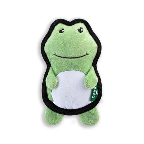 Beco Plush Dog Toy Frog Sml