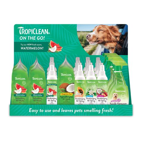 TropiClean In Between the Bath Display