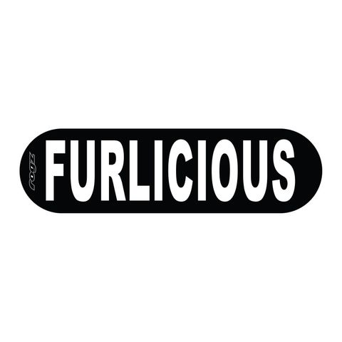 Rogz Personalised Pre-Made Badge Furlicious Lge