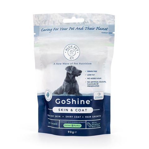Blue Pet Co GoShine Skin & Coat Supplement Peanut Butter 90g