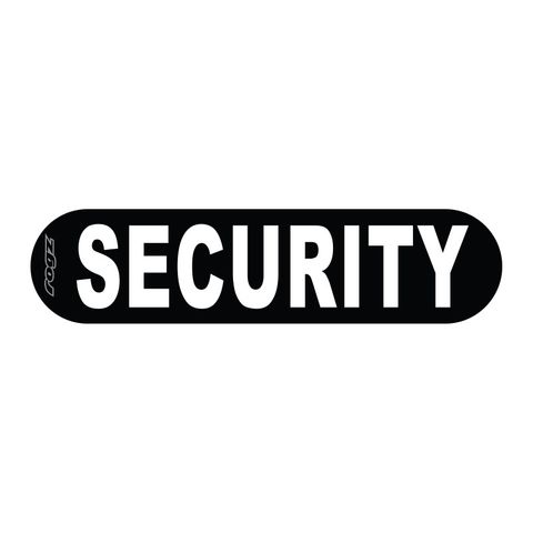 Rogz Personalised Pre-Made Badge Security Sml