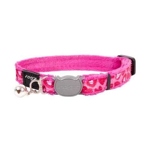 Rogz FashionCat Safety Collar Wild Heart Sml