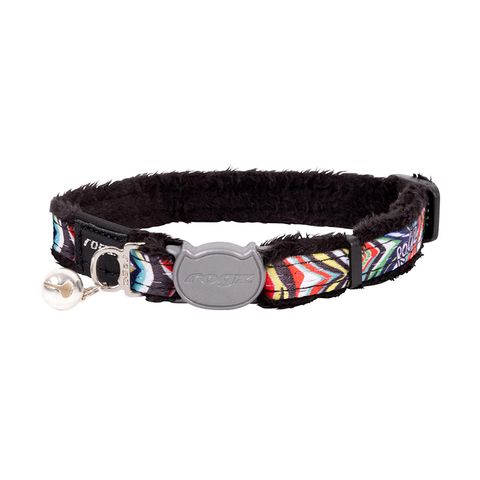 Rogz FashionCat Safety Collar Wild Stripes Sml