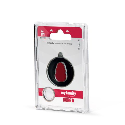 My Family Charm Kong Black Round