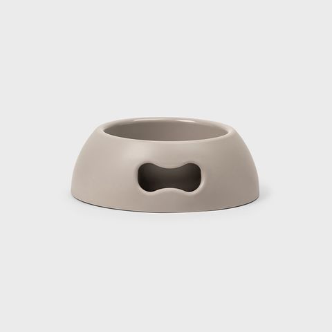 United Pets Pappy Bowl Dove Grey Med