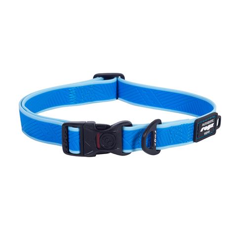 Rogz Amphibian Classic Collar Blue Lge