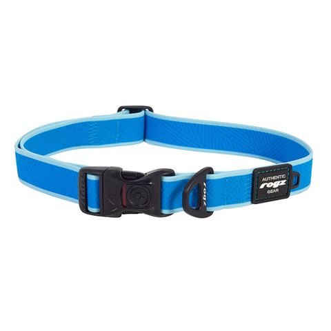 Rogz Amphibian Classic Collar Blue Xlge