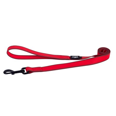 Rogz Amphibian Classic Lead Red Xlge