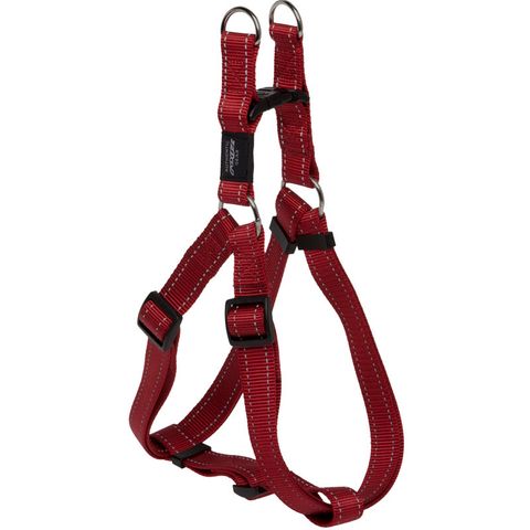Rogz Classic Step-In Harness Red Xlge
