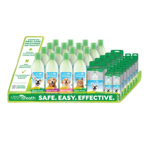 TropiClean Fresh Breath Acrylic Shelf Display