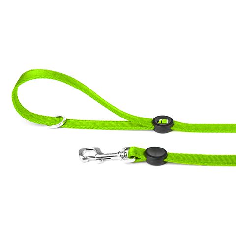 My Family Memo Pet Tape Leash Green (16mm wide 110cm long)