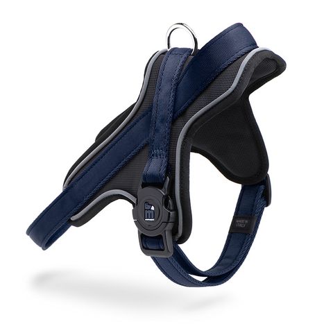 My Family Memo Pet Harness Dark Blue Xsml