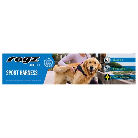 Rogz AirTech Header Card Sport Harness