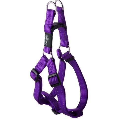 Rogz Classic Step-In Harness Purple Lge