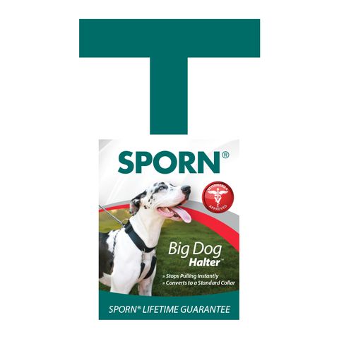 Sporn Big Dog Halter Shelf Wobbler