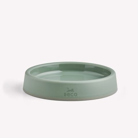 Beco Steady Cat Bowl Olive Green